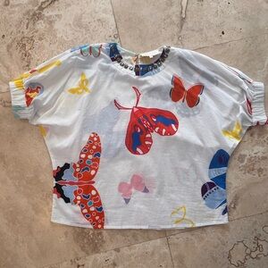 Sheridan French Butterfly Blouse